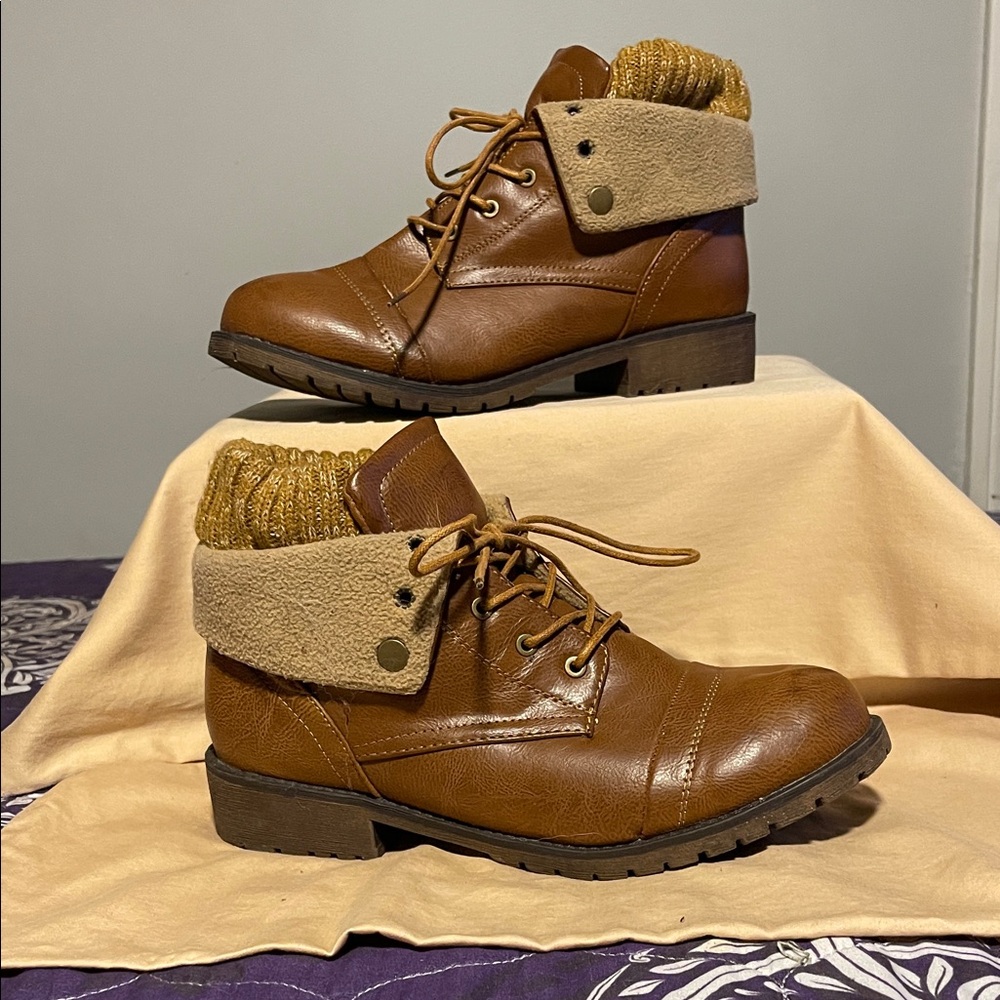 Brown Ankle Boots